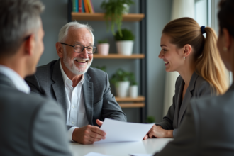 Equipe diversifiee en reunion dans un bureau moderne